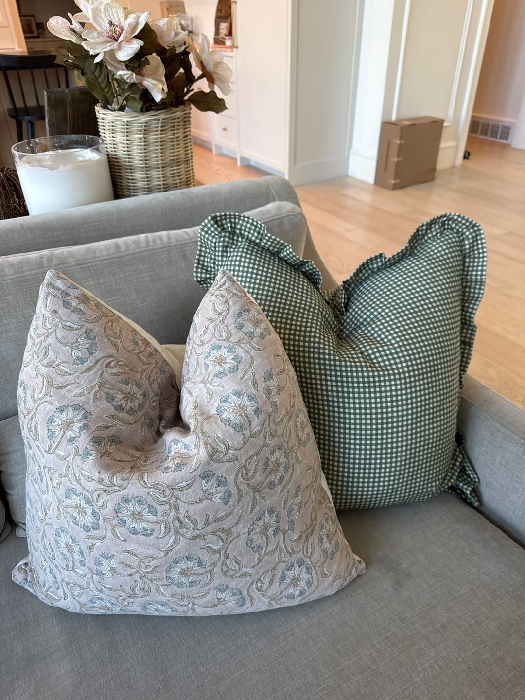 Customer photo review of Premium Faux Down Insert (8 Sizes Available)