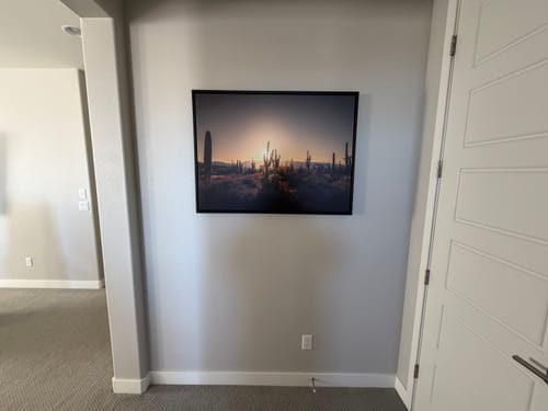 Customer photo review of Saguaro Sunrise - Tucson, Arizona