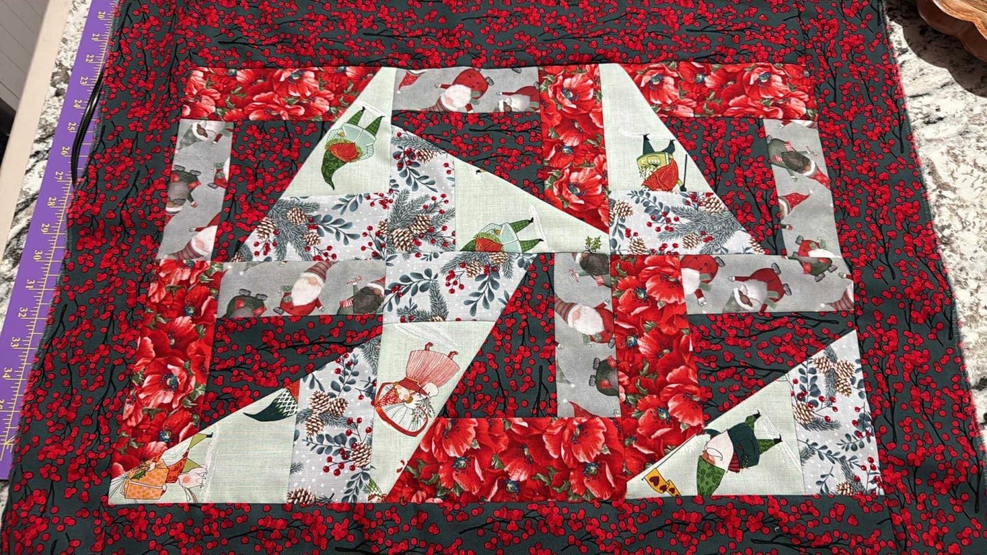 Customer photo review of Scrap Crazy Templates, Creative Grids