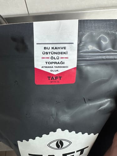 Customer photo review of TAFT Kahve 500 gr