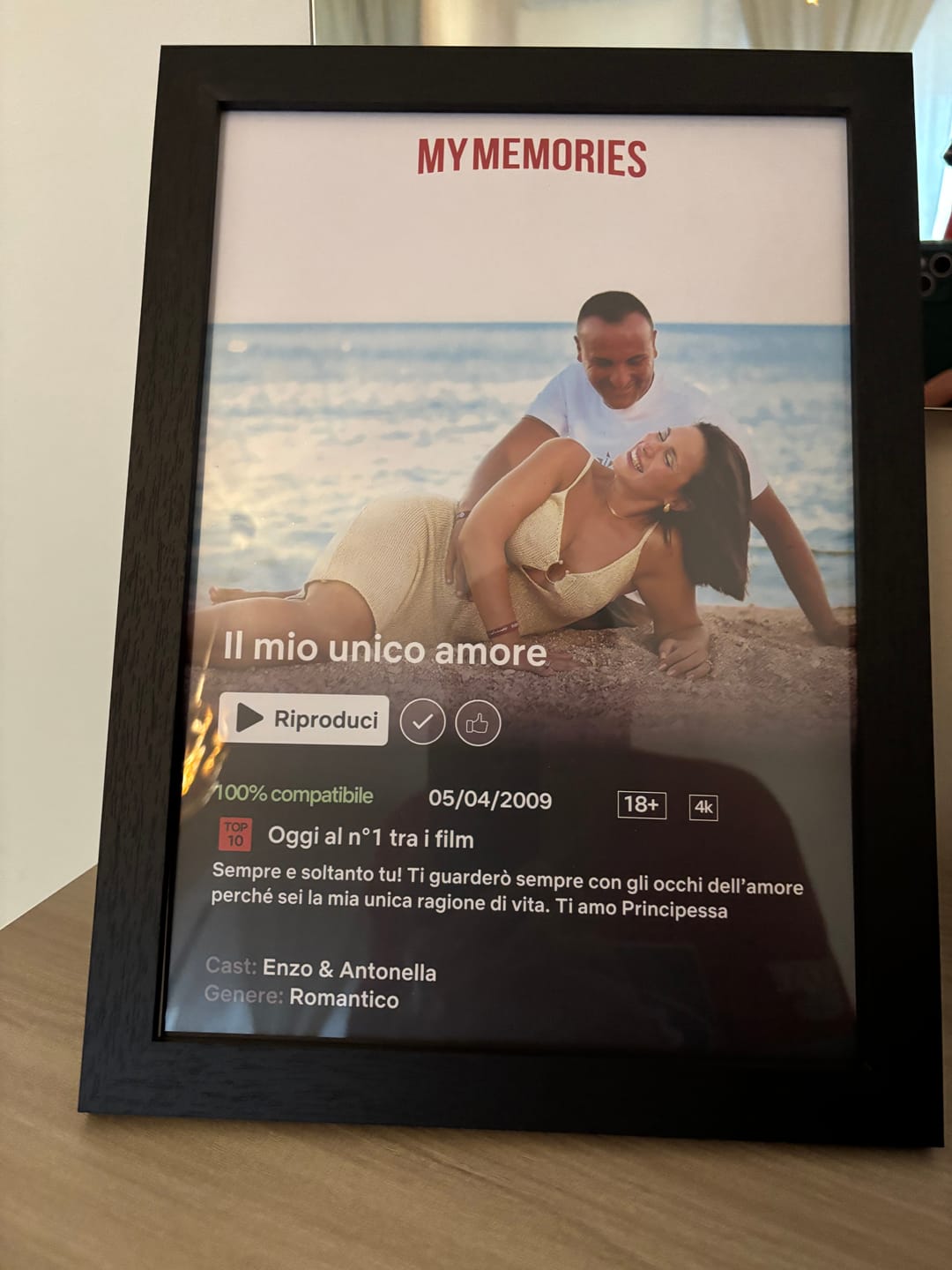 Customer photo review of MyMemories - Poster Netflix