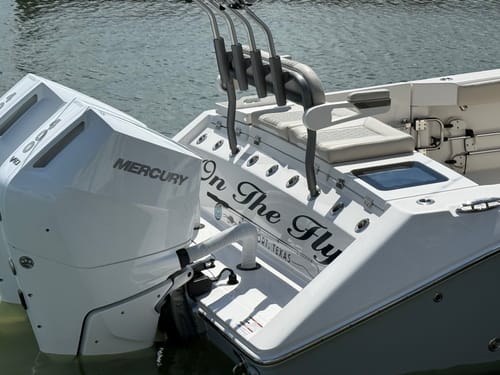 Customer photo review of Custom Digital Boat Artwork