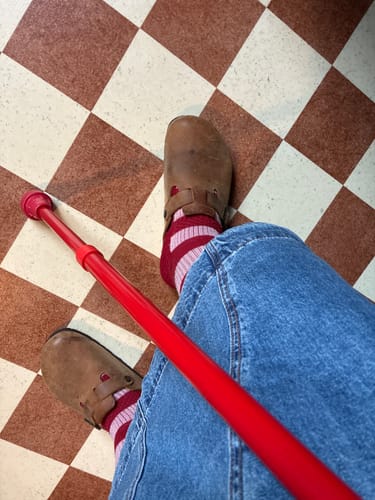 Customer photo review of Støttestrømper