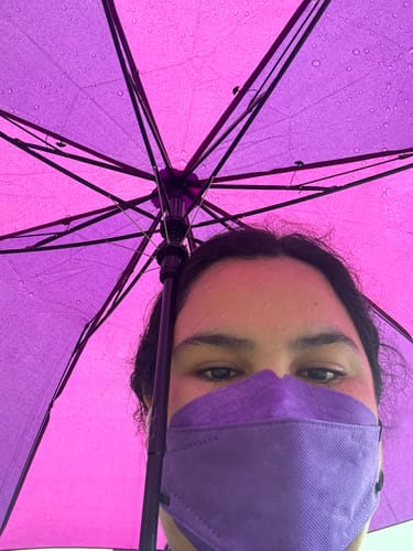 Customer photo review of KN95 Respirator Face Mask: Glacier Bundle