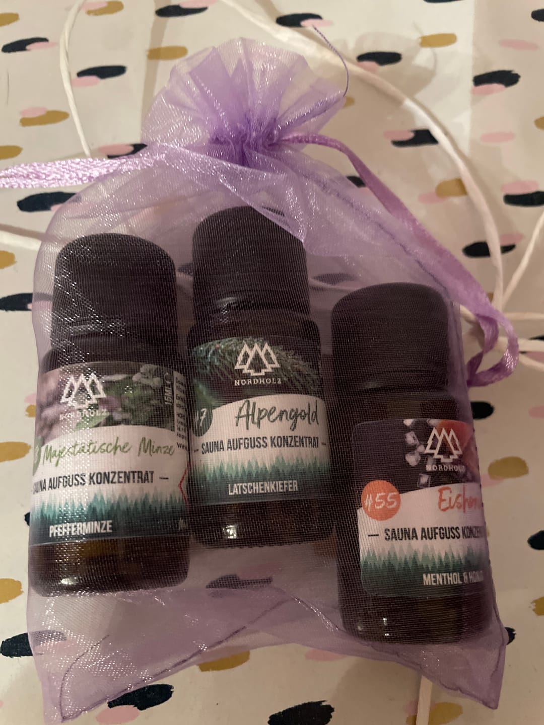 Customer photo review of Überraschungs Aufgussprobe