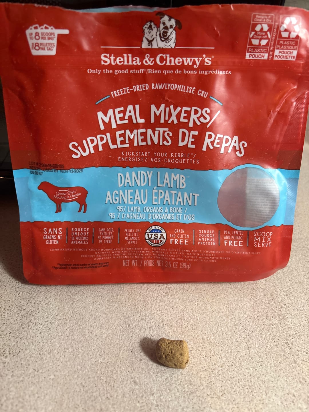 Customer photo review of Stella & Chewy's - Meal Mixers pour chien