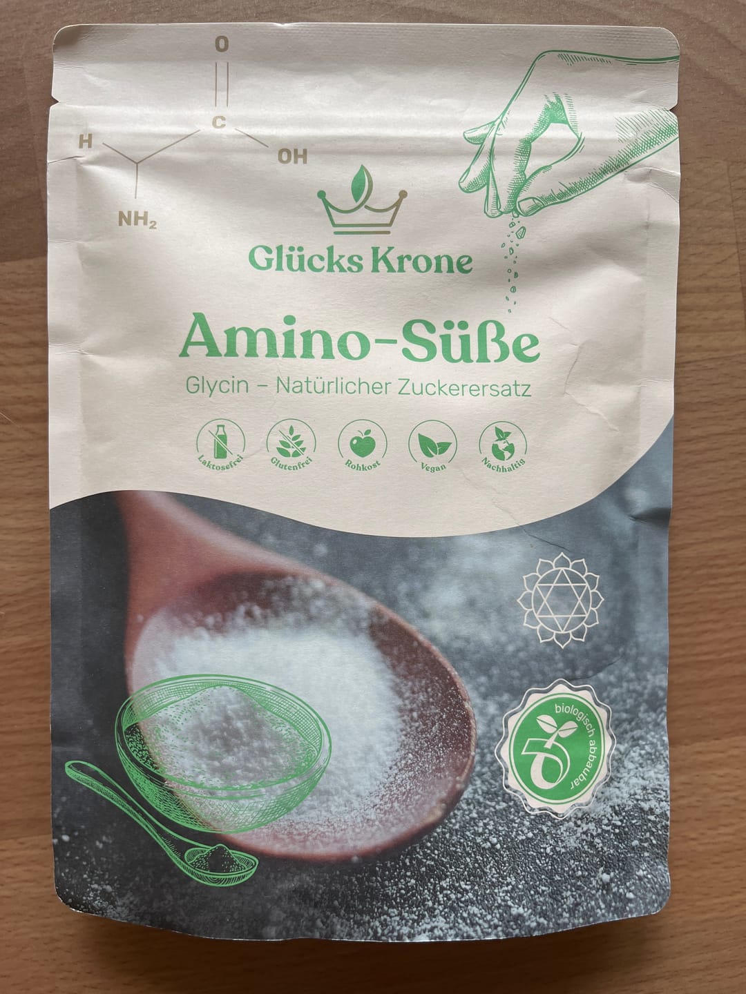 Customer photo review of Amino-Süße (L-Glycin) - 250g