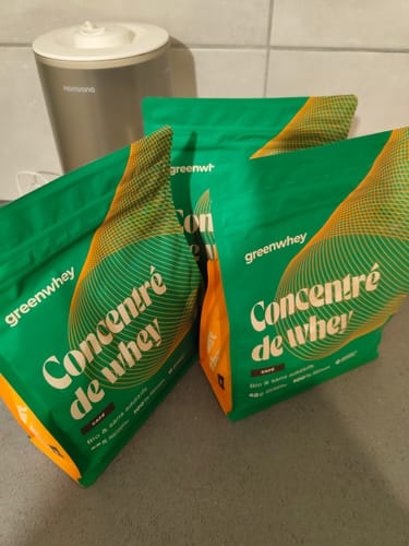 Customer photo review of Protéine de Whey Bio