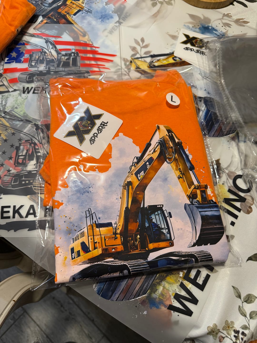 Customer photo review of Clear Stickers