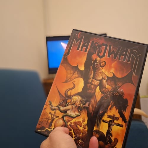 Customer photo review of Manowar DVD Double Hell On Earth V