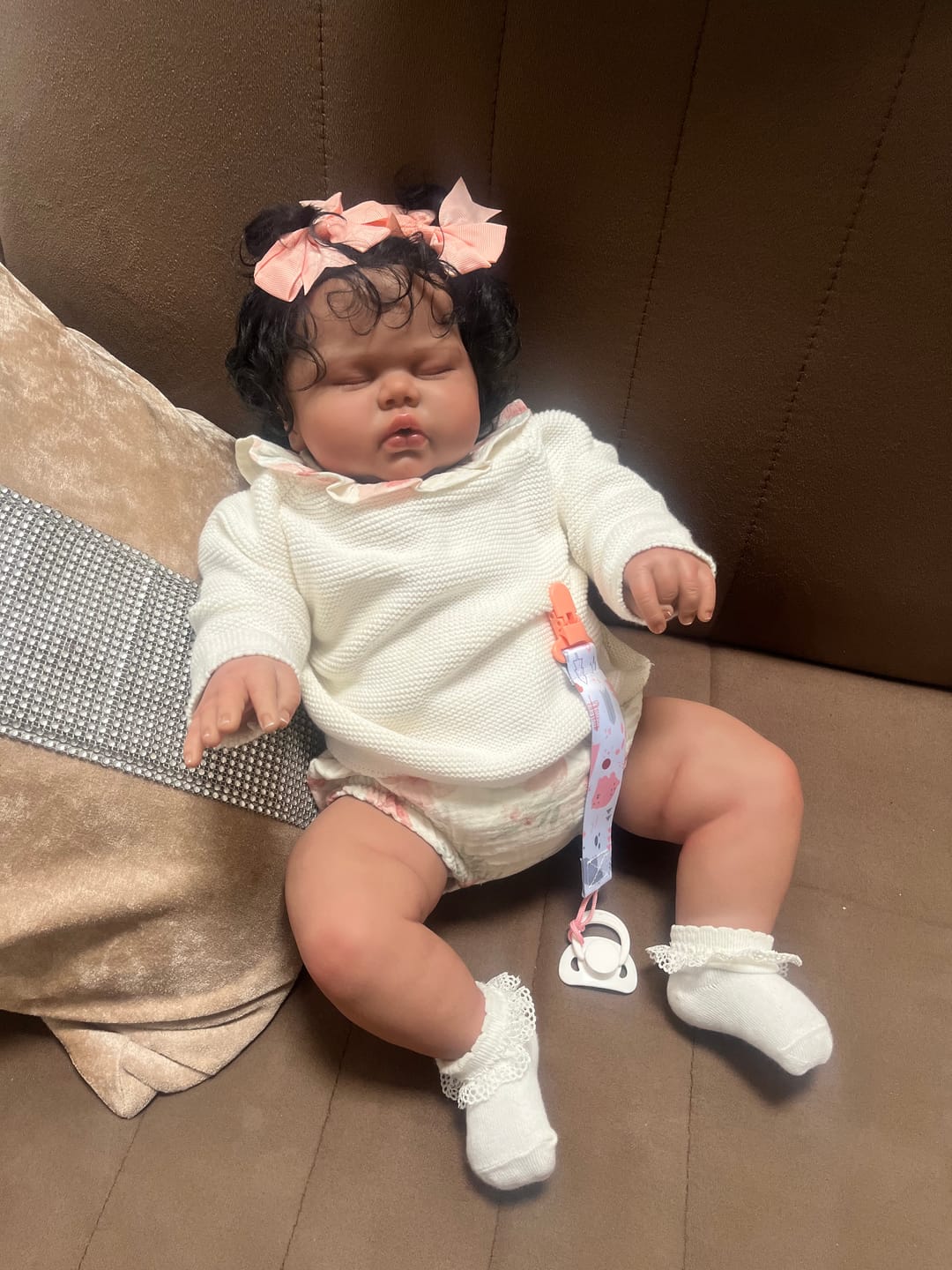 Customer photo review of Toddler Girl Reborn - Soft Body Weighted
