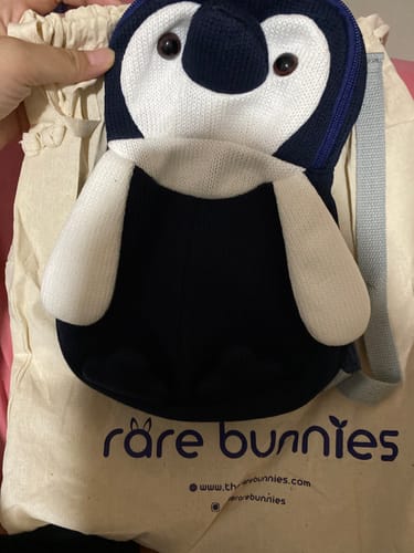 Customer photo review of Pingu The Penguin Toddler Backpack
