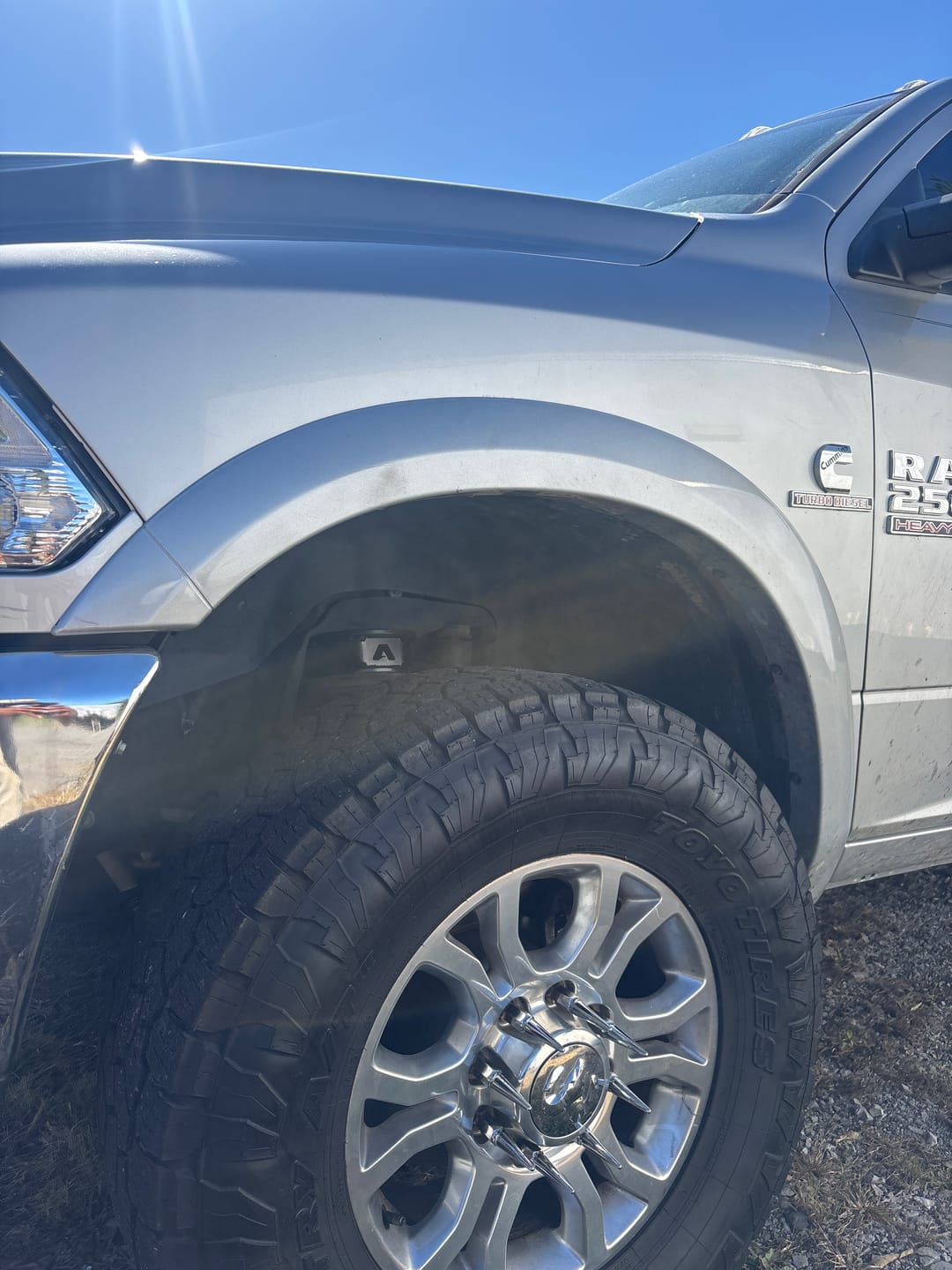 Customer photo review of 2014-2024 Dodge Ram 2500 / 3500 4x4 Leveling Spacer