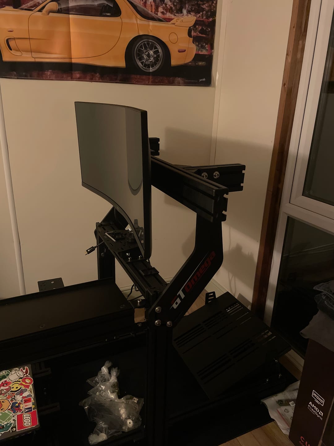 Customer photo review of PRIME Integrated Monitor Mount