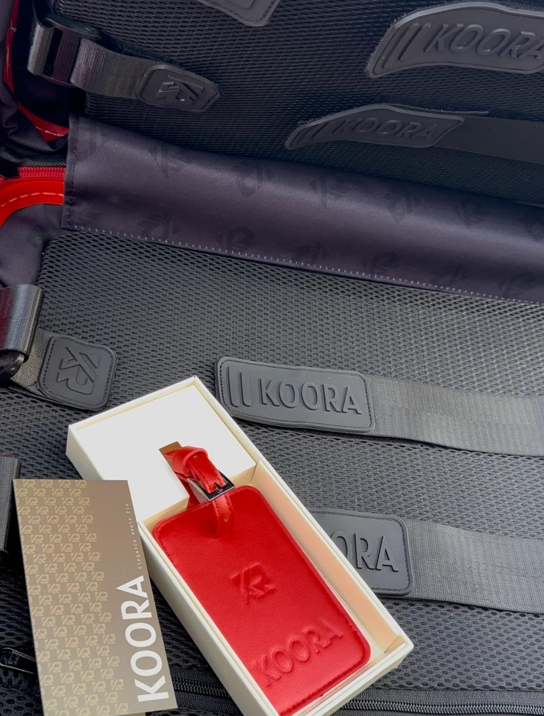 Customer photo review of Eco Lite Expandable Carry On | Red