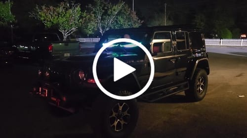 Customer video review of LED Windshield Eyes - Transform Your Truck Into a Beast