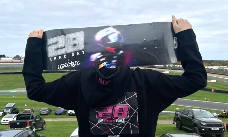 Customer photo review of Brad Ray No.28 Hoodie