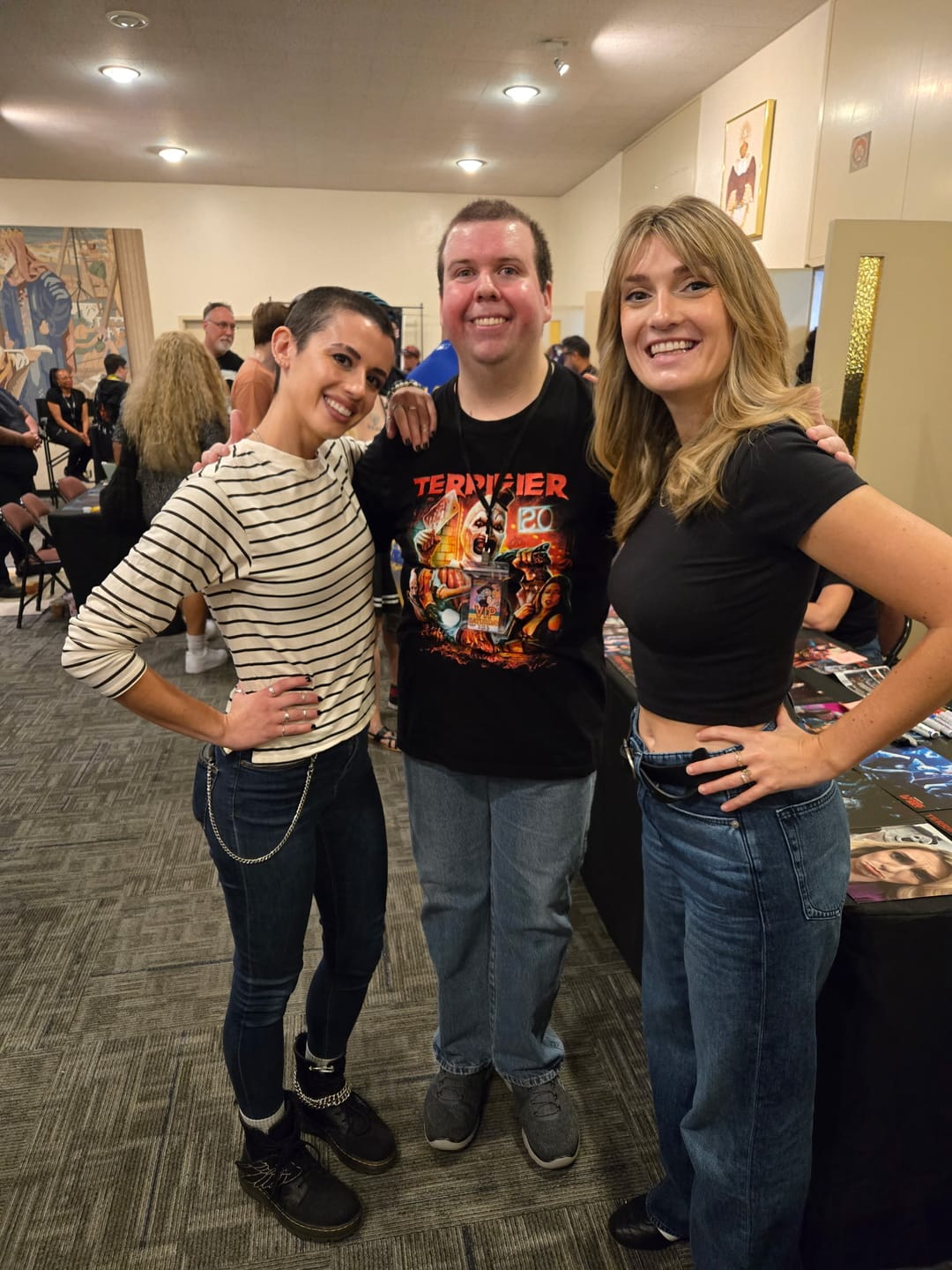 Customer photo review of Terrifier Man Of The Hour T-Shirt
