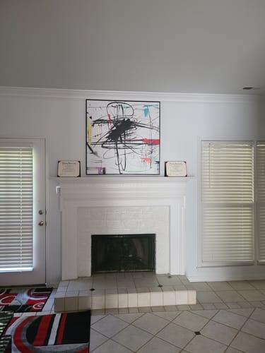 Customer review photo for Abstract Graffiti Art #GA075