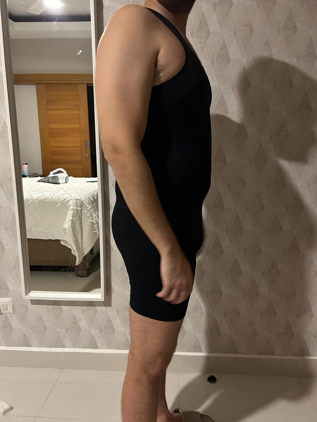 Customer photo review of SCULPME™ Men's Full Body Shaper