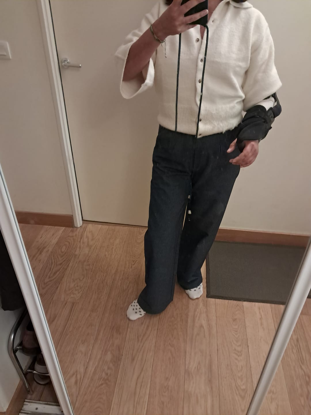 Customer photo review of Pantalon Nestor - jean brut