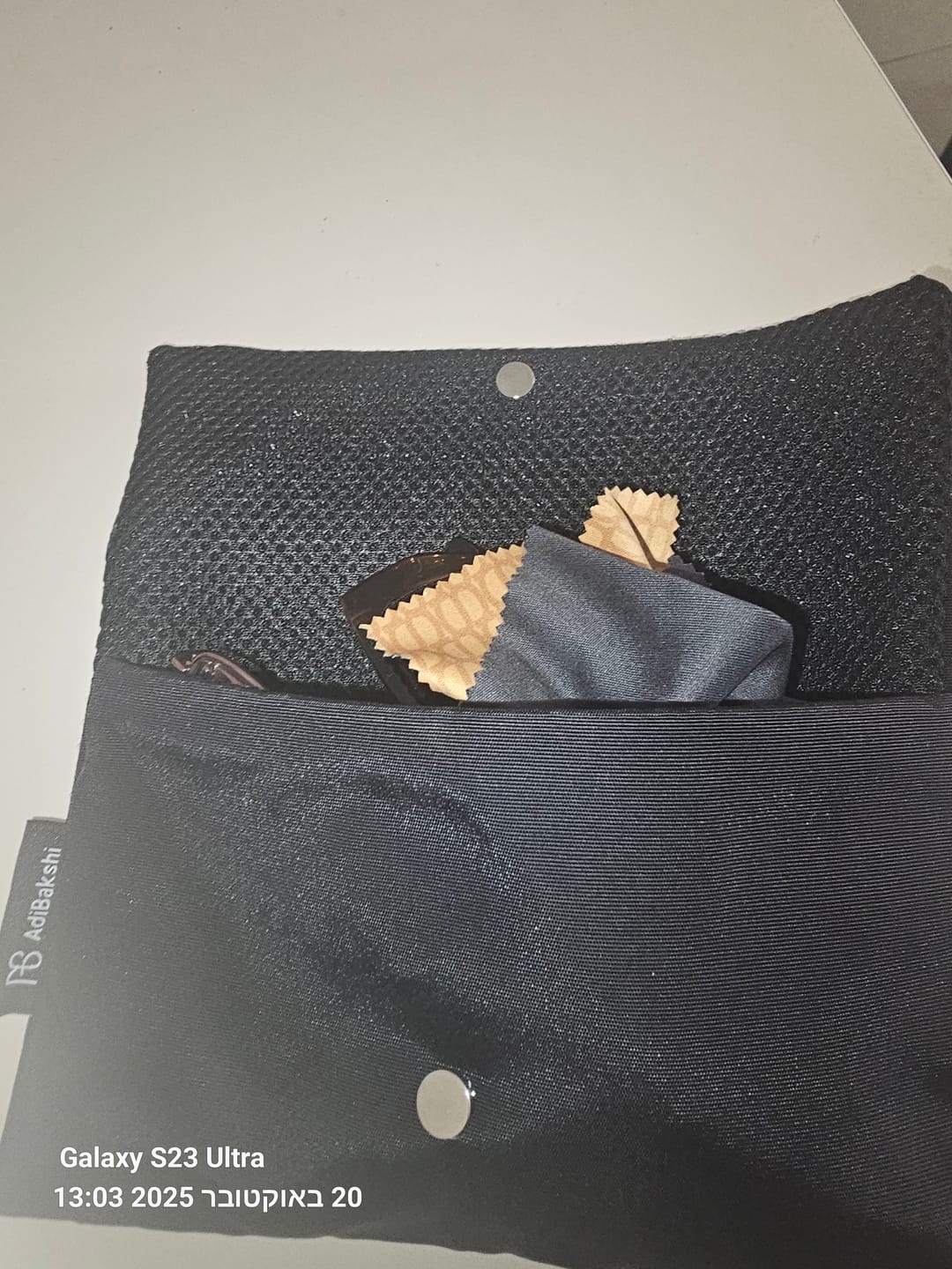 Customer photo review of נרתיק משקפיים ורונה