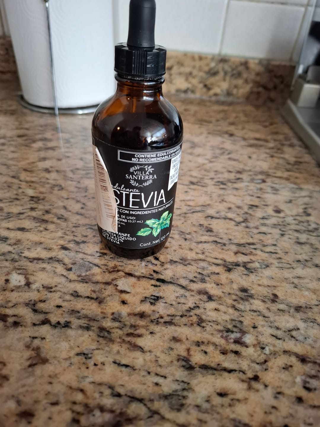 Customer photo review of Stevia Líquida