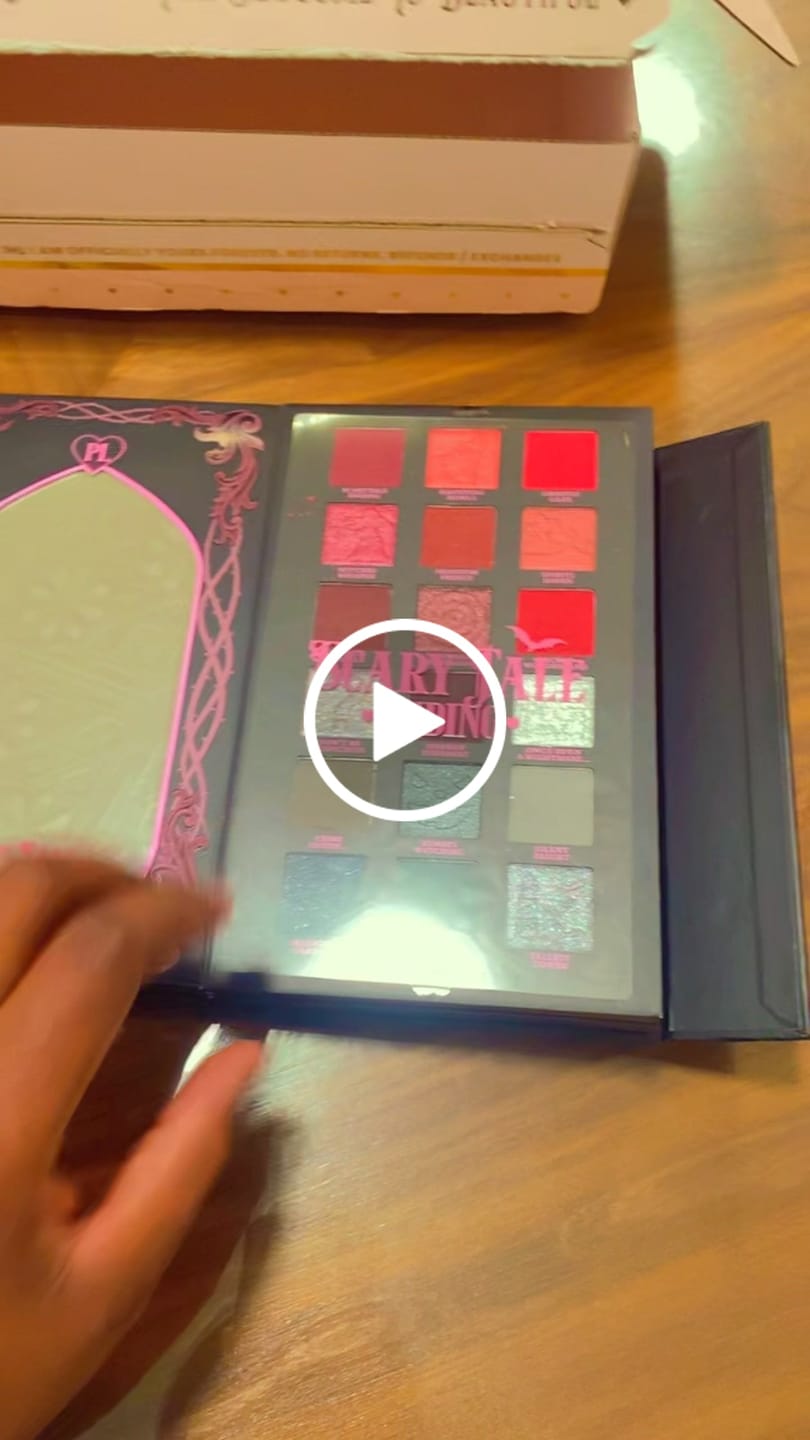 Klantvideorecensie van P.Louise Scary Tale Ending Halloween Palette