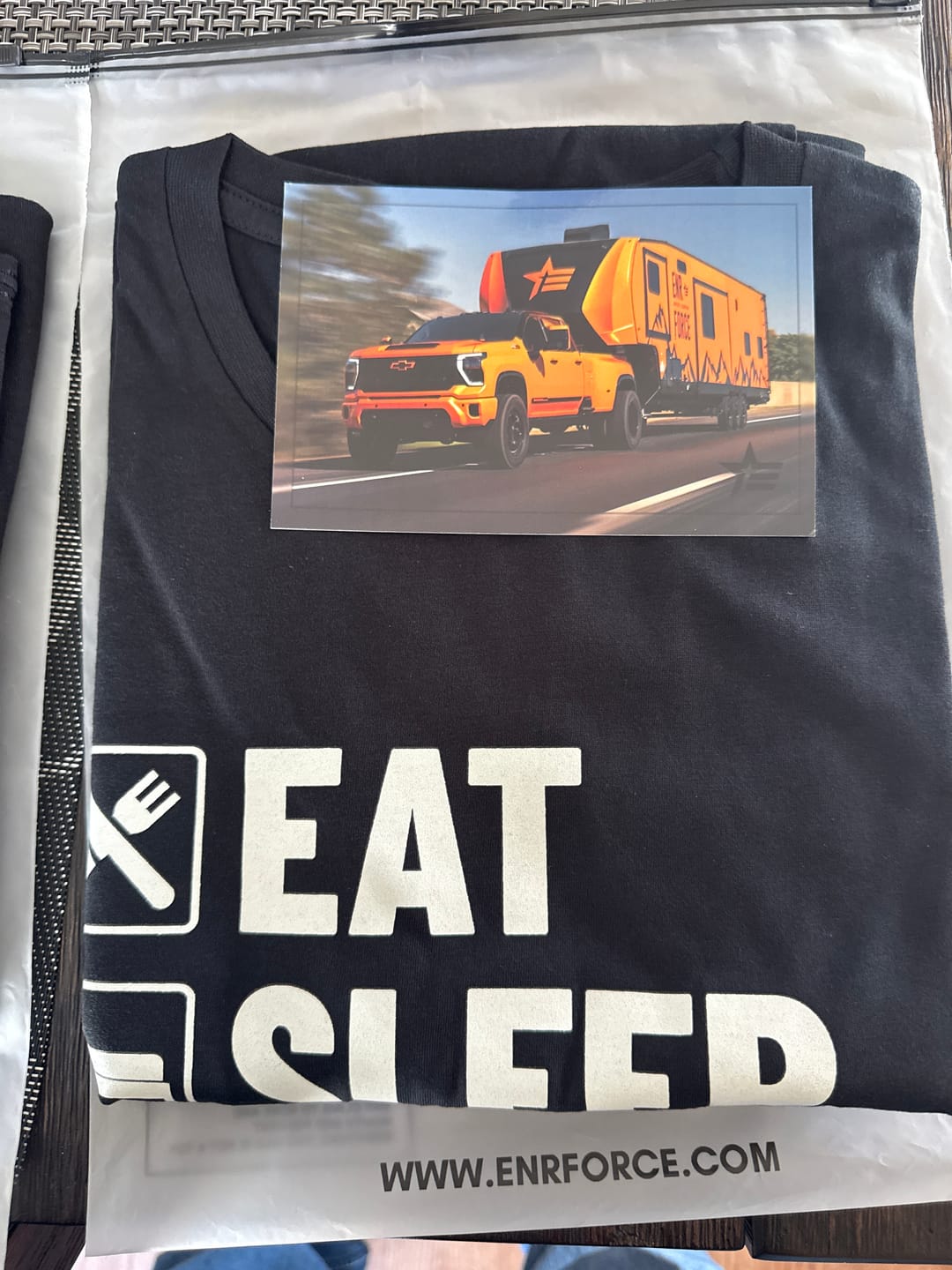 Customer photo review of The Cycle Tee
