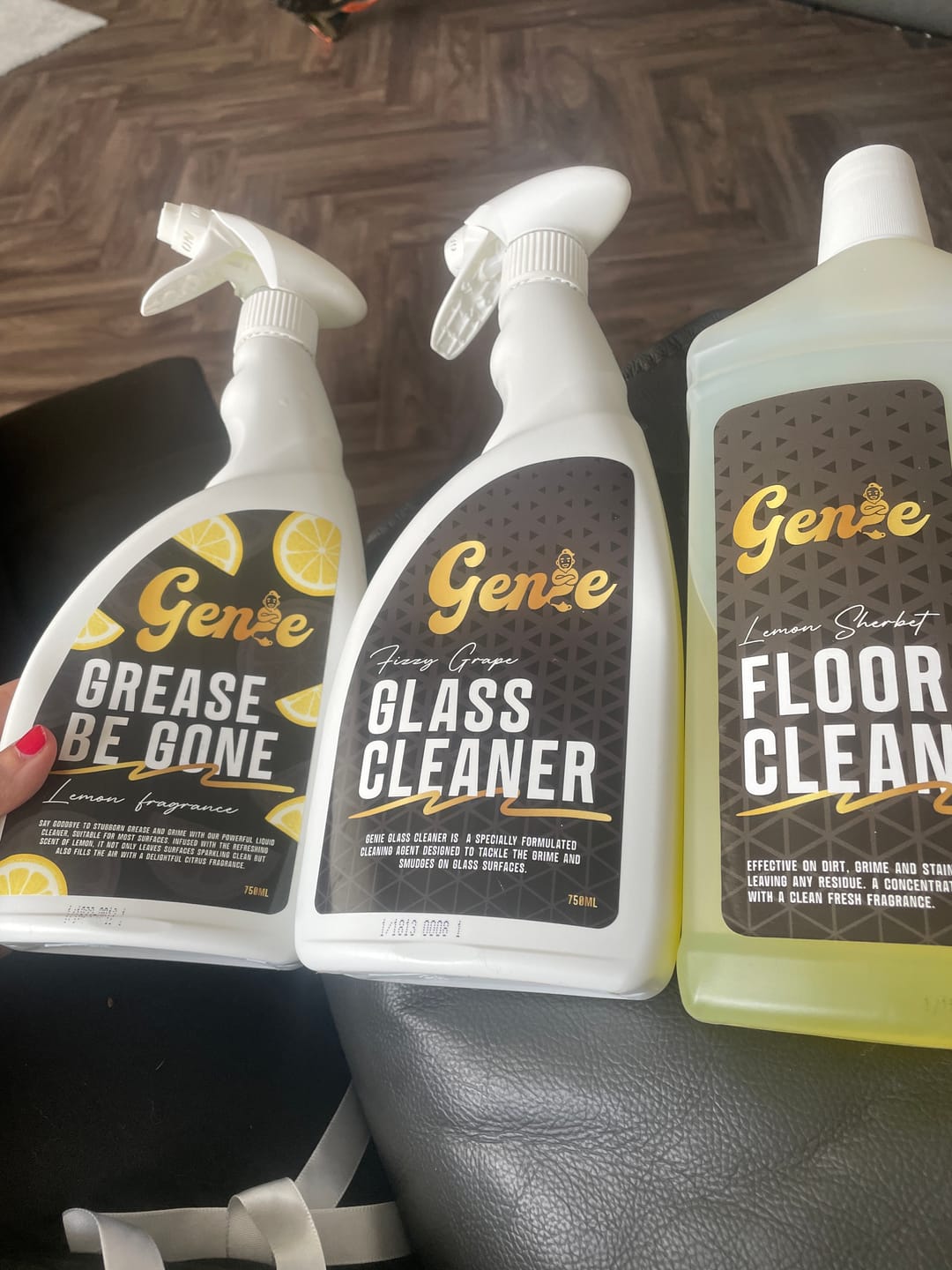 Customer photo review of Shower and Glass Cleaner