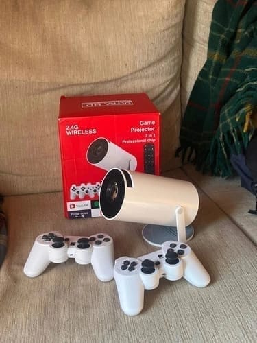 Customer photo review of Arcade Vision Projector