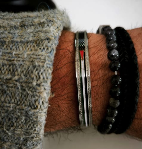 Customer photo review of Palestine Heritage Cuff