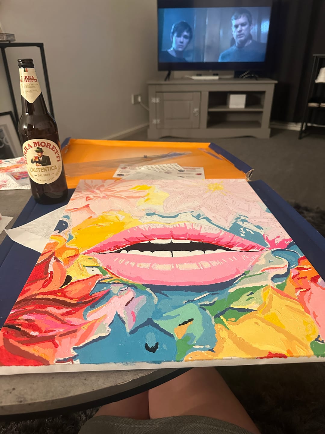 Customer photo review of Pop Art Lips