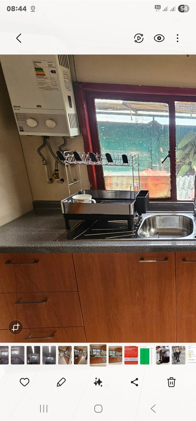 Customer photo review of Escurridor De Platos Inoxidable De 2 Niveles Organizador De Cocina