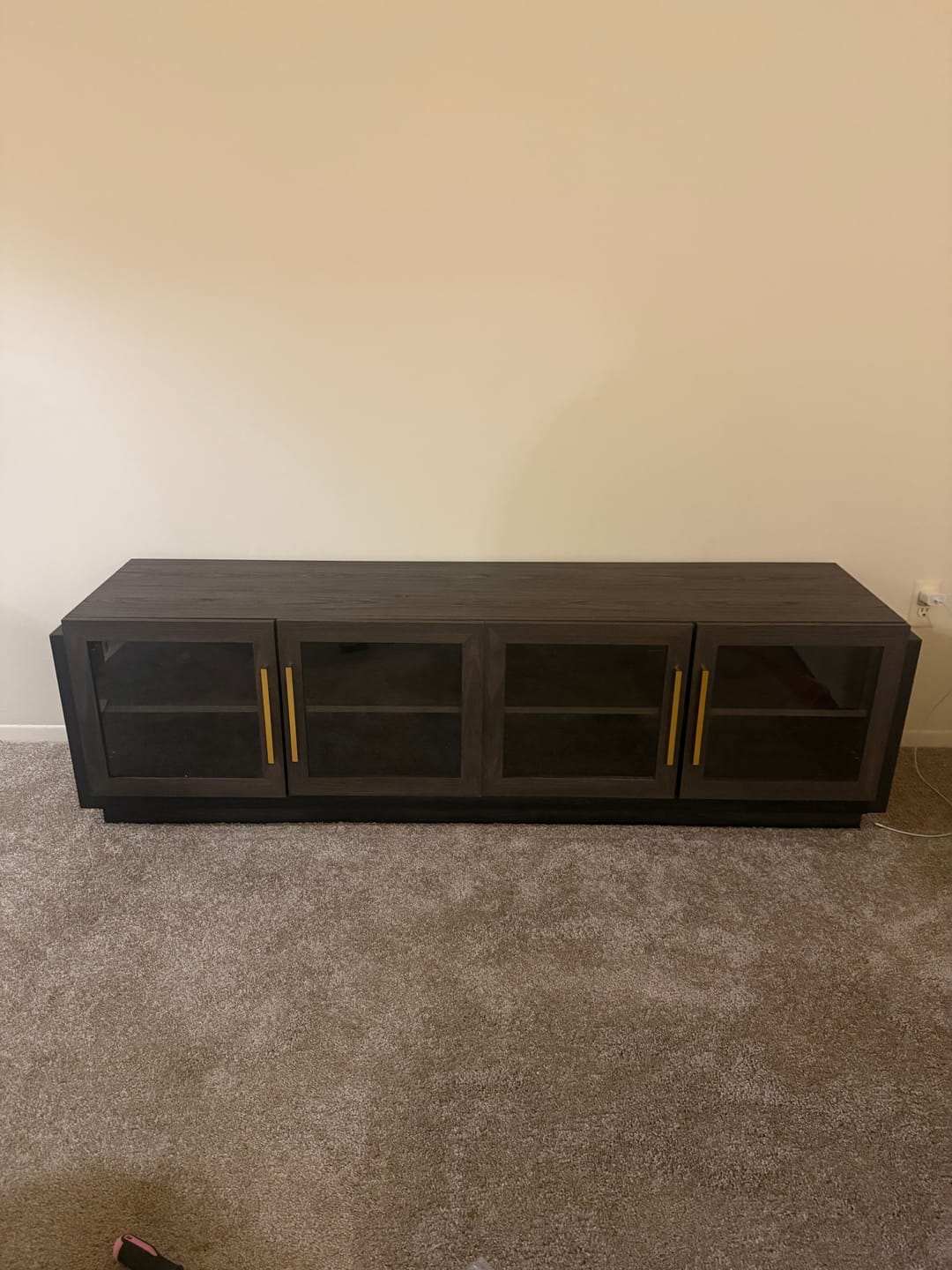 Customer photo review of Brixston 70" Modern Low Profile TV Stand