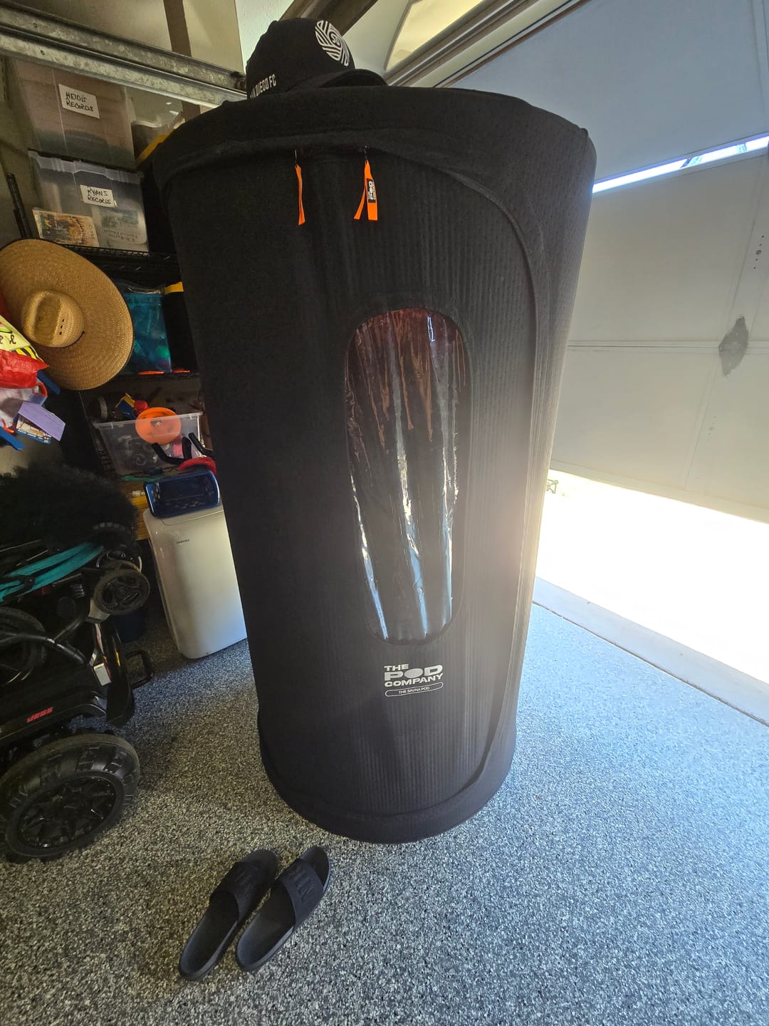 Customer photo review of The Sauna Pod 2.0