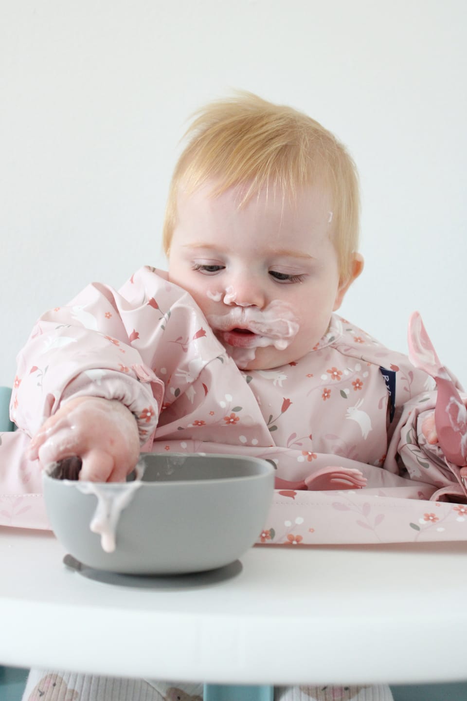 Customer photo review of NEW Attachable Weaning Cutlery