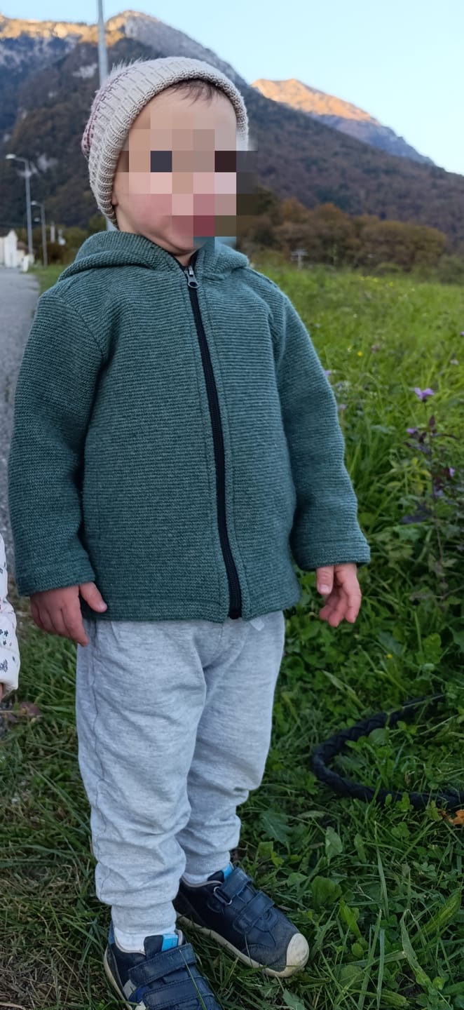Customer photo review of Cappotto Bambino in Lana