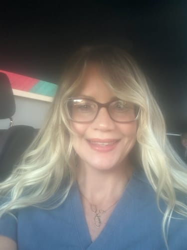 Customer photo review of Stethoscope Name Necklace EKG