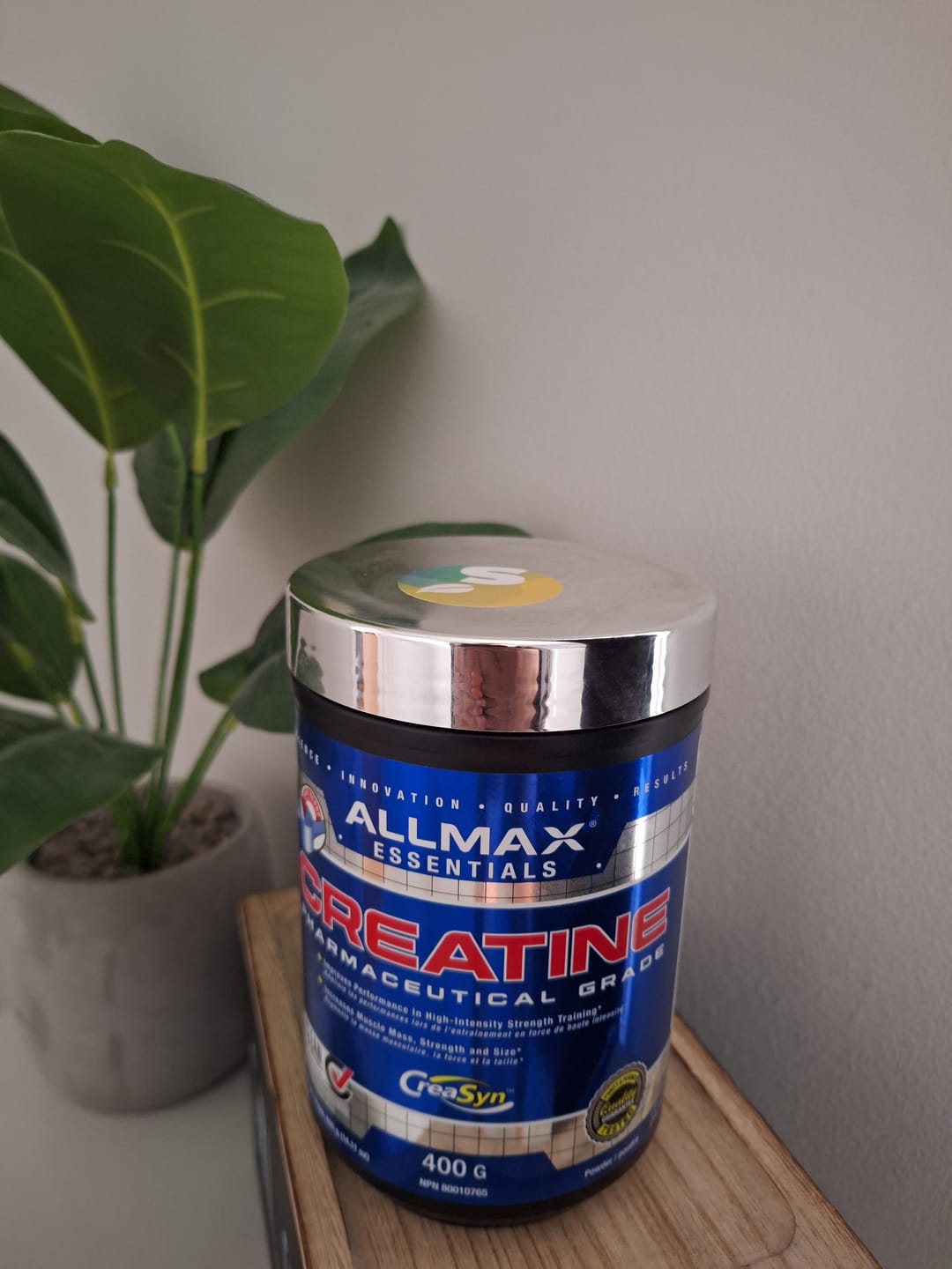 Customer photo review of Allmax - Creatine Monohydrate - 100g-1000g