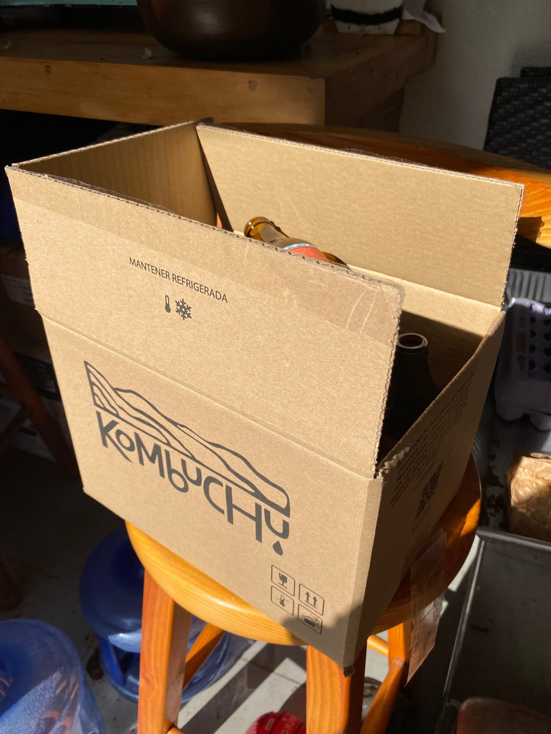 Customer photo review of Caja Kombuchu Mix Invierno (12x333cc)