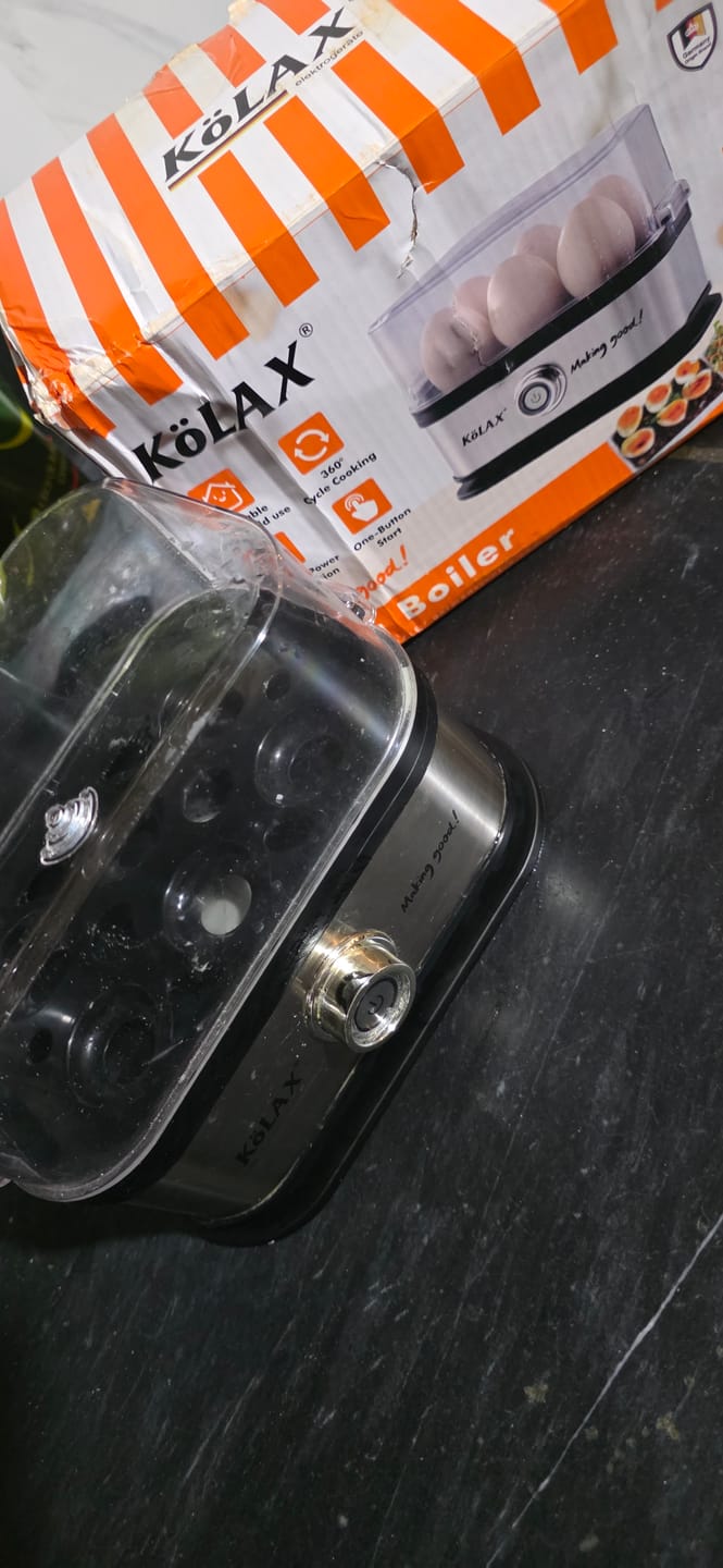 Customer photo review of Kolax Egg Boiler - German Lot