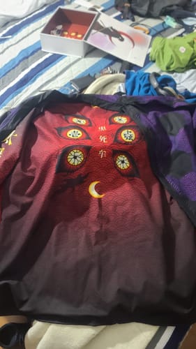 Customer photo review of Kimono Doble Vista Kokushibo | Edición Limitada Freaky Store