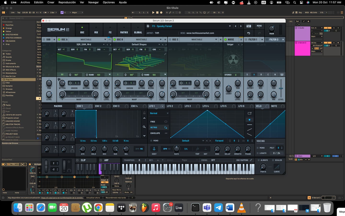Customer photo review of Rave o Lution – Discount Bundle (Sample Pack + Serum 2 Presets)