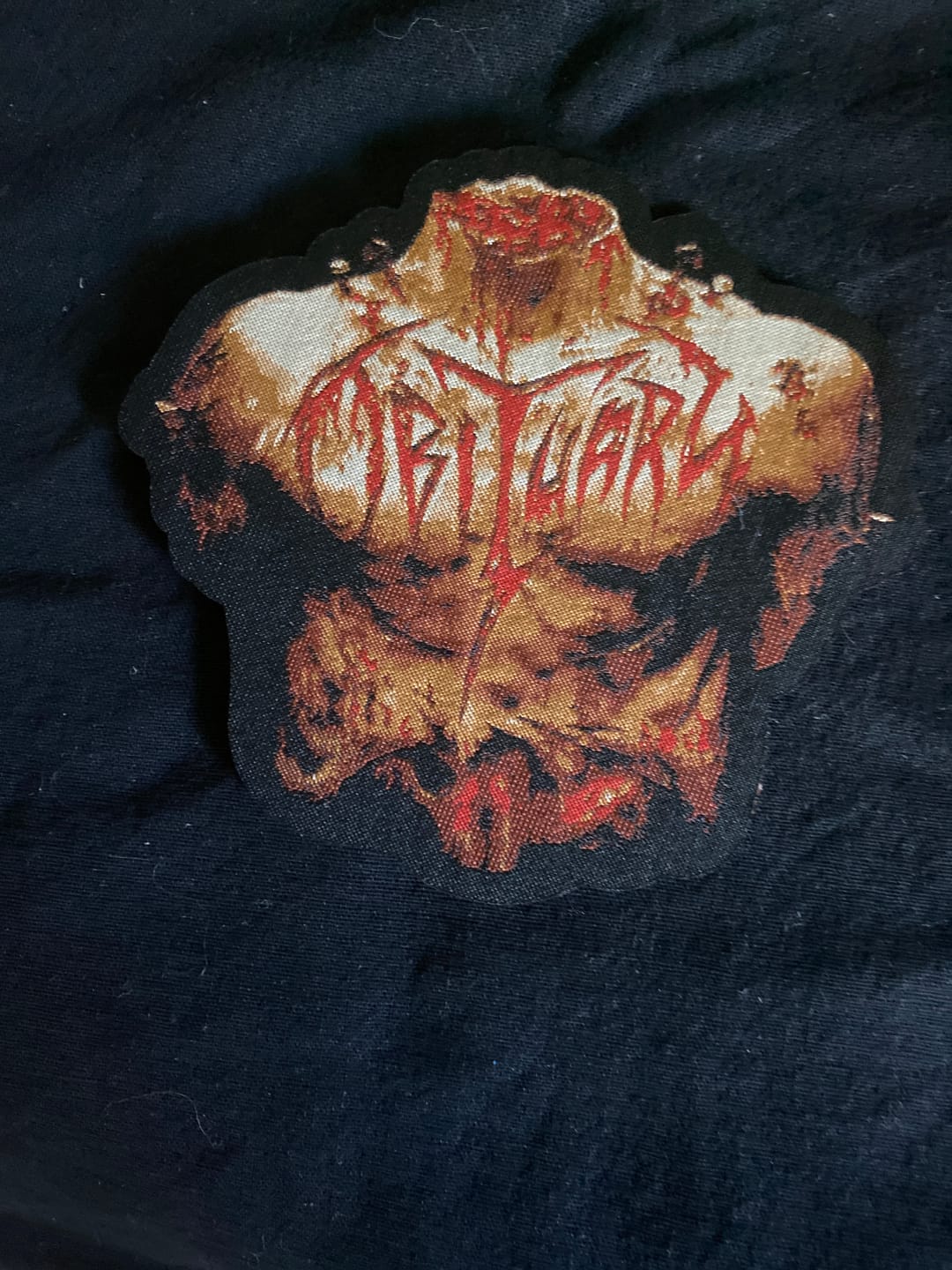 Customer photo review of Obituary - Inked in Blood - Patch