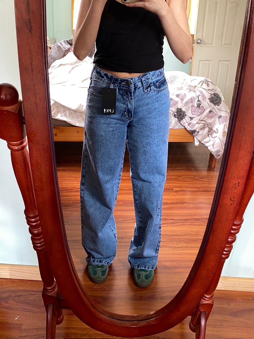 Customer photo review of JEANS JAVIERA celeste