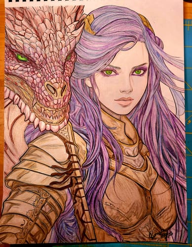 Customer photo review of Ohuhu Paper-friendly (No Peeling) Markers Water-based 60 Colors