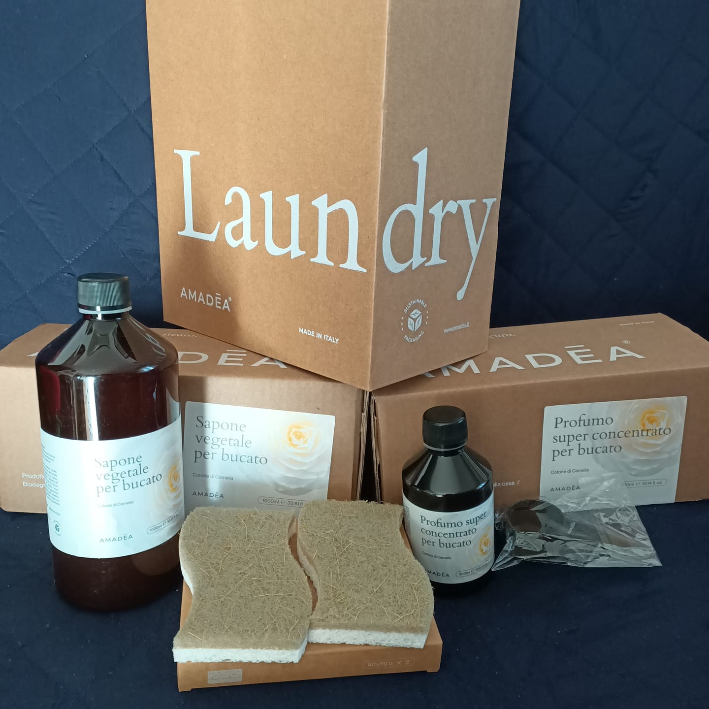 Customer photo review of Kit Laundry Cotone di Camelia