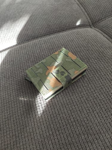 Customer photo review of Tactical Wallet MK2 - 5-Farben Flecktarn