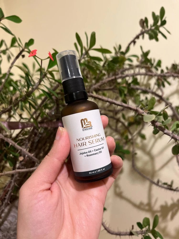 Customer photo review of Scalp & Hair Hydrating and Nourishing Serum